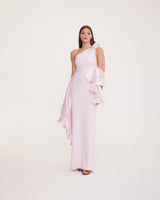 Karina - One Shoulder Flounce Dress