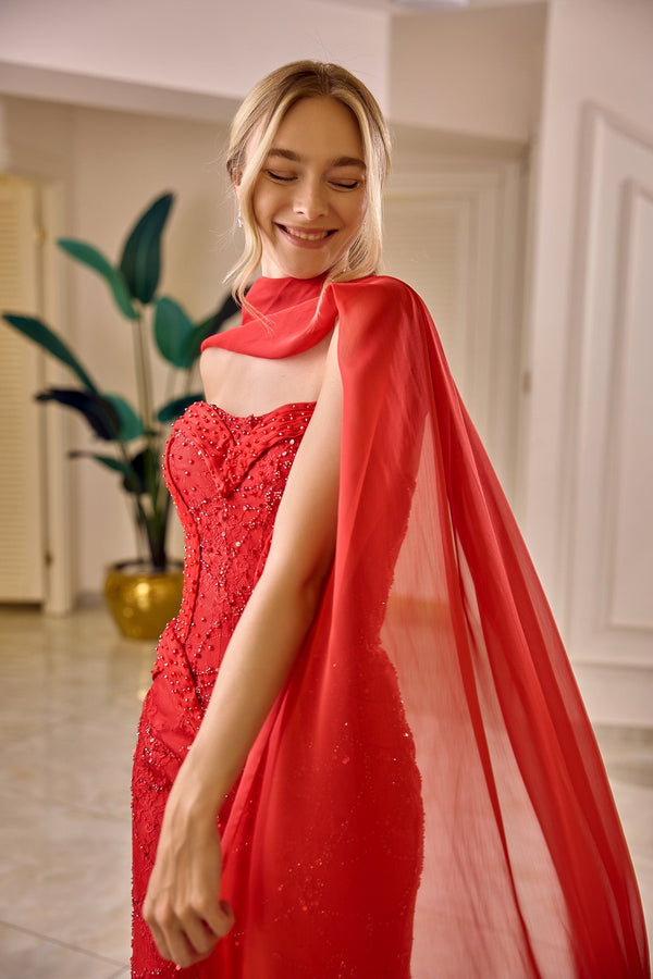 unique formal dresses uk Evening sleeveless dress with slit